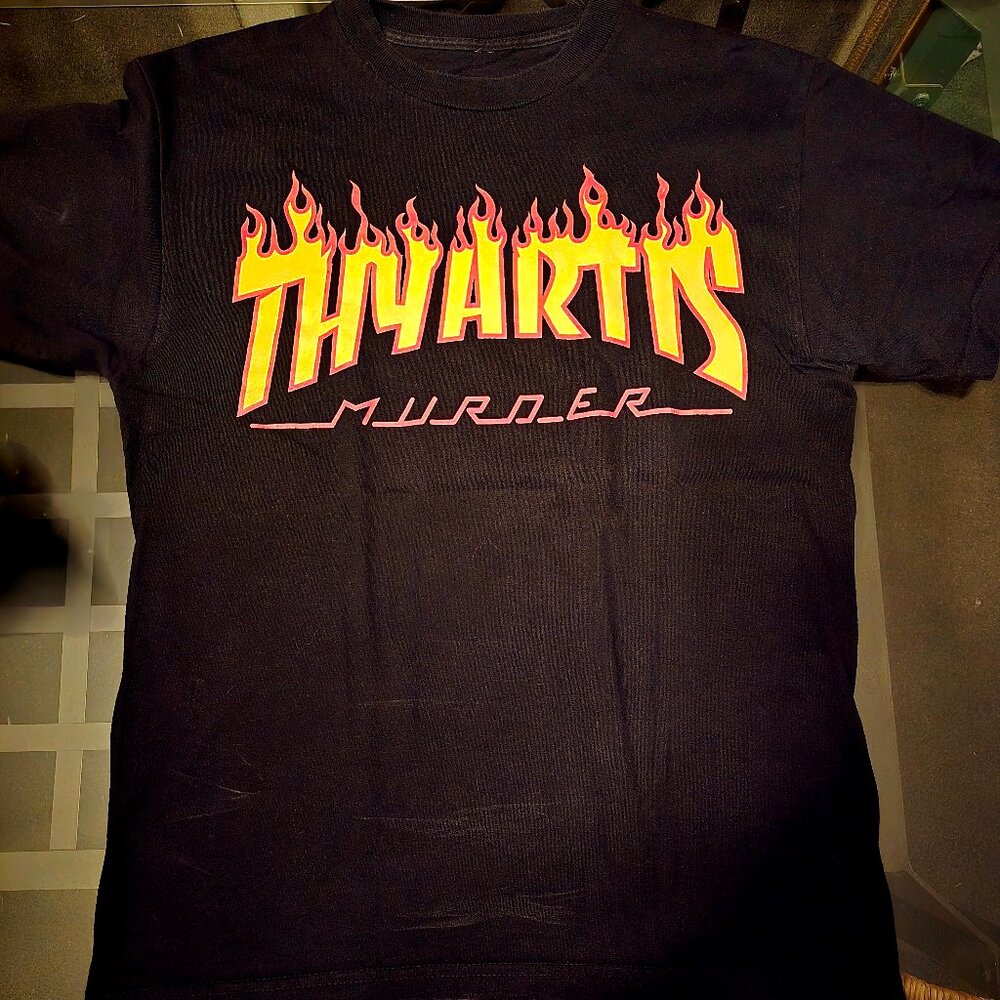 Thy Art Is Murder Thrasher rip design